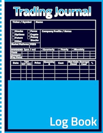 trading journal log book for stock trading and investing 120 pages 1st edition pretty susanna b0cmq3ljs9