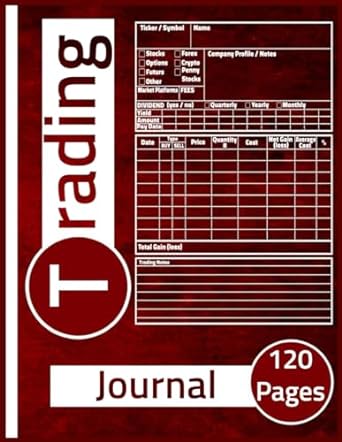 trading journal log book for stock trading and investing 120 pages 1st edition sami rose b0cmq6s7gm