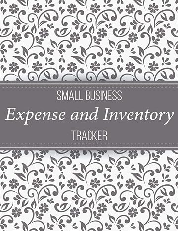 small business expense and inventory tracker business income expense and inventory record log book suppliers
