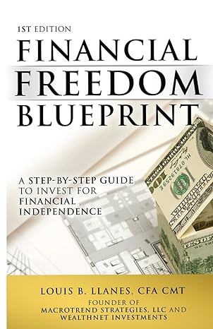 financial freedom blueprint a step by step guide to invest for financial independence 1st edition mr. louis