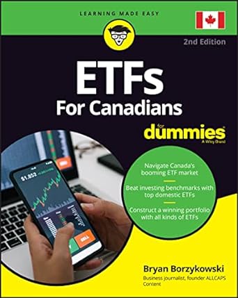 etfs for canadians for dummies 2nd edition bryan borzykowski 1119894905, 978-1119894902