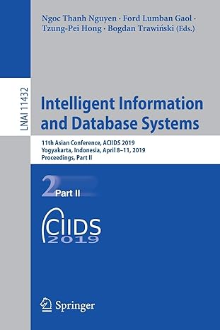 intelligent information and database systems 11th asian conference aciids 2019 yogyakarta indonesia april