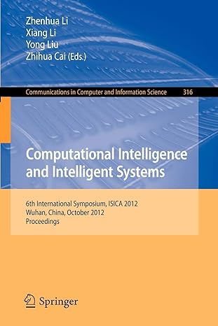 computational intelligence and intelligent systems 6th international symposium isica 2012 wuhan china october