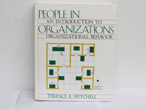 people in organizations an introduction to organizational behavior 2nd edition terence r. mitchell