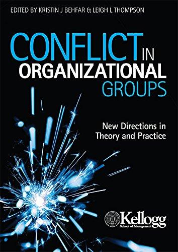 conflict in organizational groups new directions in theory and practice 1st edition ed.kristin j behfar  , 