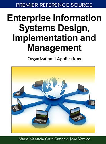 enterprise information systems design implementation and management organizational applications 1st edition