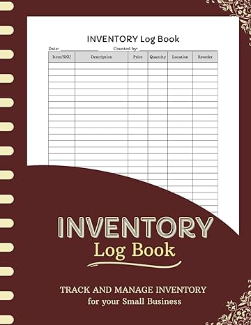 inventory log book simple inventory log for small business inventory log sheets stock record organizer
