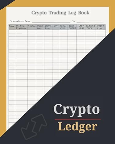 crypto ledger crypto trading log book day trading journal financial ledger and strategy planner record over