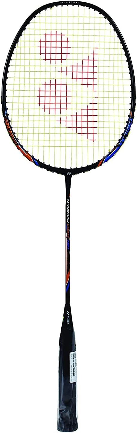 yonex nanoray light 18i graphite badminton racquet 77g 30 lbs tension size 5u-g5  ‎yonex b0b5c5hyg9