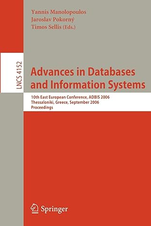 advances in databases and information systems 10th east european conference adbis 2006 thessaloniki greece