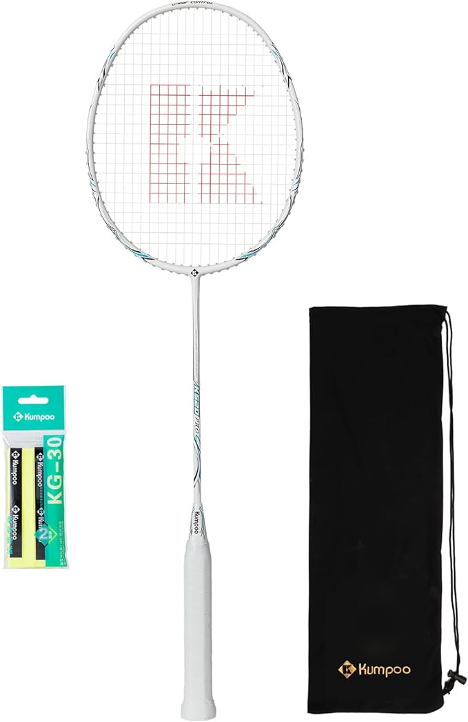 kumpoo badminton racket k520 pro 86g lightweight full carbon badminton racquet max tension is 28 lbs  ?kumpoo