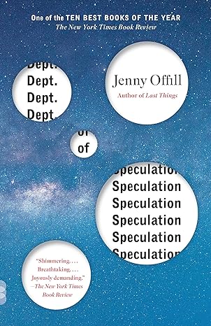 dept of speculation  jenny offill 0345806875, 978-0345806871