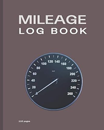 mileage log book vehicle mileage journal for business or personal taxes automotive daily tracking miles