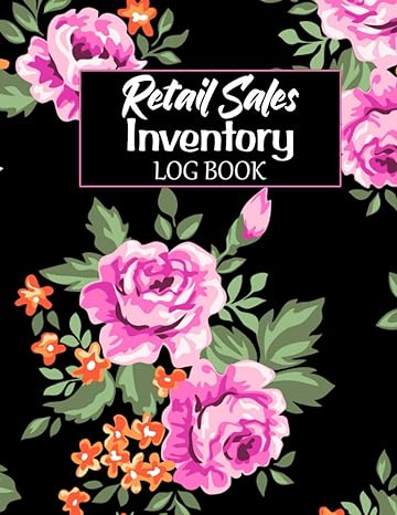 retail sales inventory logbook customer order purchases sales record suppliers and product inventory log book