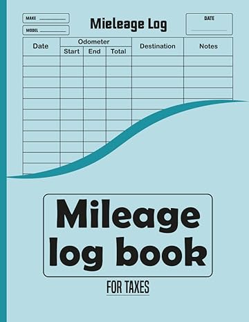 mileage log book for taxes small business vehicle maintenance log book mileage tracker book for business or