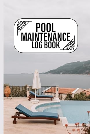 pool maintenance log book swimming pool maintenance record book keeps track of all of your pool information