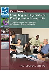 field guide to consulting and organizational development with nonprofits a collaborative and systems approach