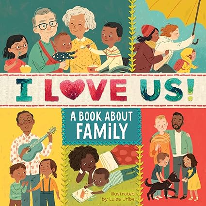 i love us a book about family  clarion books, luisa uribe 0358193303, 978-0358193302