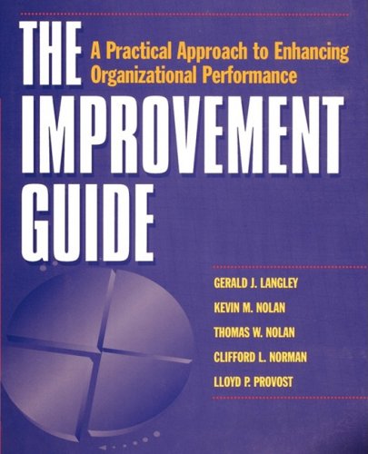 the improvement guide a practical approach to enhancing organizational performance 1st edition gerald j.