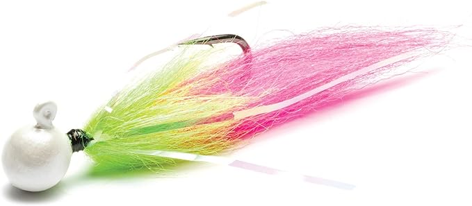 mustad addicted tailout twitcher jig 1 oz pearl anadro green chartruese mystic black ‎one size  ‎mustad
