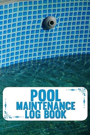 pool maintenance log book business owners swimming pool maintenance checklist record book keep track of all