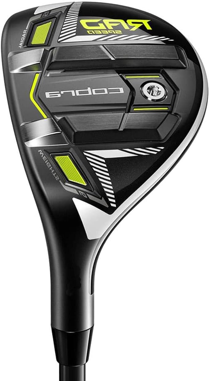 cobra golf left handed cobra radspeed black/turbo yellow 21 4h hybrid regular new  ?cobra golf b09cfhhpbp