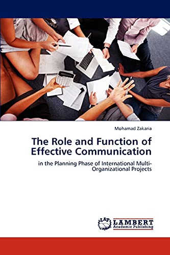 the role and function of effective communication in the planning phase of international multi organizational