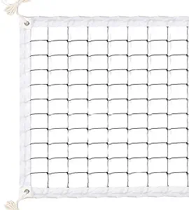 stnfarebi professional volleyball net pool with aircraft wire rope 32 ft x 3 ft for indoor and outdoor 