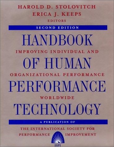 handbook of human performance technology improving individual and organizational performance worldwide 2nd