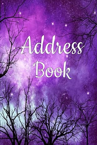 address book address log book for contacts with phone numbers addresses birthday 6 x 9 inch 1st edition