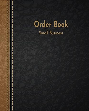 order book small business sales log book for business customer order form online business order book small