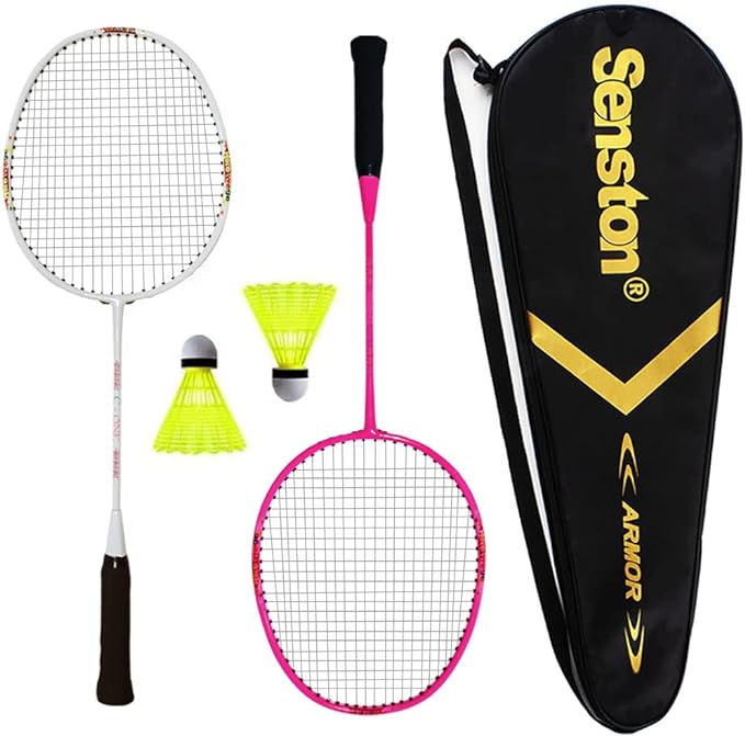 senston badminton racket set for kids children badminton racket kit  senston b01hfu712c