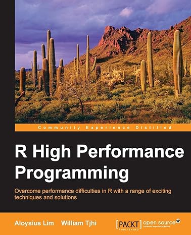 r high performance programming overcome performance difficulties in r with a range of exciting techniques and