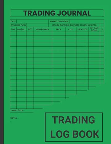 trading log book stocks forex options and crypto trading journal up to 1000 trades 1st edition ilias slimani