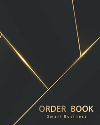 order book for small business simple order tracker order log book for small business or personal purchase