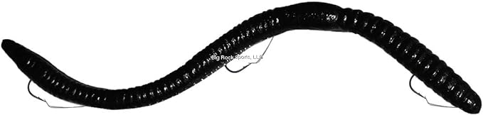 ike con weedless worm size 6 1/4  ?ike-con b00015h85y