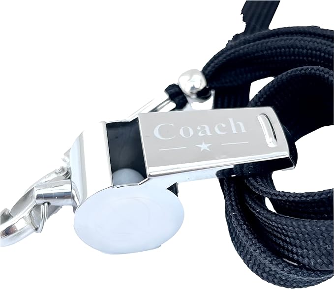 The Personal Exchange Engraved Coach Whistle