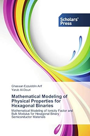 mathematical modeling of physical properties for hexagonal binaries mathematical modeling of ionicity factor