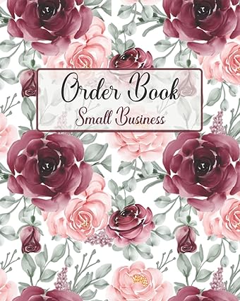 order book for small business sales log book for business order forms for small business order form log book