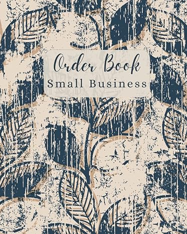 order book small business order book track your order with this daily sales log book small businesses sales