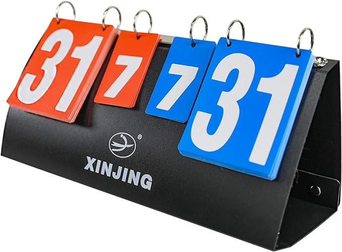 Sutekus Fashing Sports Badminton Scorecard Multi-Functional Practical Scoreboard