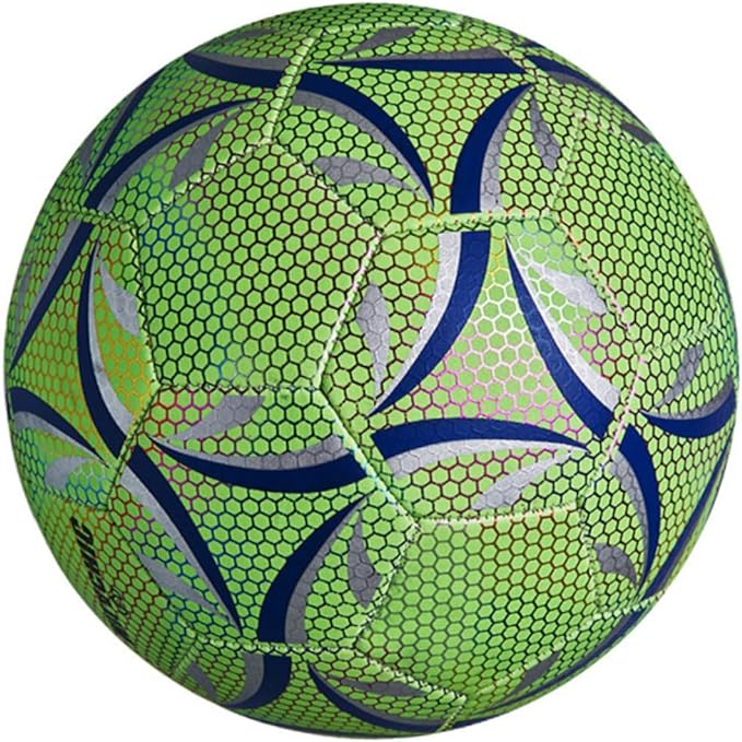 toddmomy 1pc football glow in the dark sports balls pu football youth soccer ball size ?19x19x19cm  ?toddmomy
