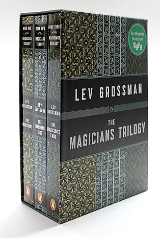 the magicians trilogy boxed set the magicians the magician king the magicians land  lev grossman 0147517389,