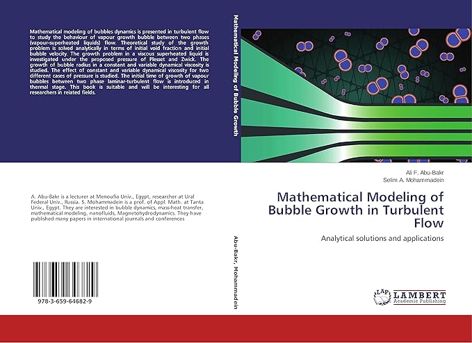 Mathematical Modeling Of Bubble Growth In Turbulent Flow Analytical Solutions And Applications