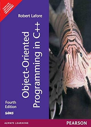 object oriented programming in c++ 4th edition robert lafore 8131722821, 978-8131722824