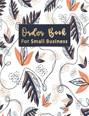 order book for small business track your order with this daily sales log book small businesses customer order