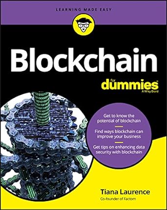 blockchain for dummies 1st edition tiana laurence 1119365597, 978-1119365594