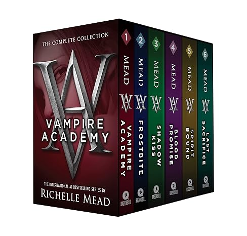 vampire academy box set 1 6  richelle mead 1595147586, 978-1595147585