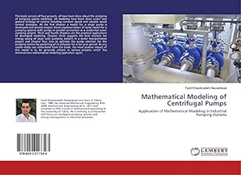 mathematical modeling of centrifugal pumps application of mathematical modeling in industrial pumping