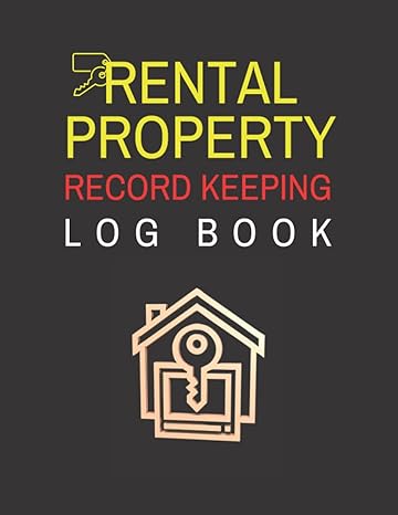 rental property record keeping log book cute record keeping book for investors and landlords to organize and